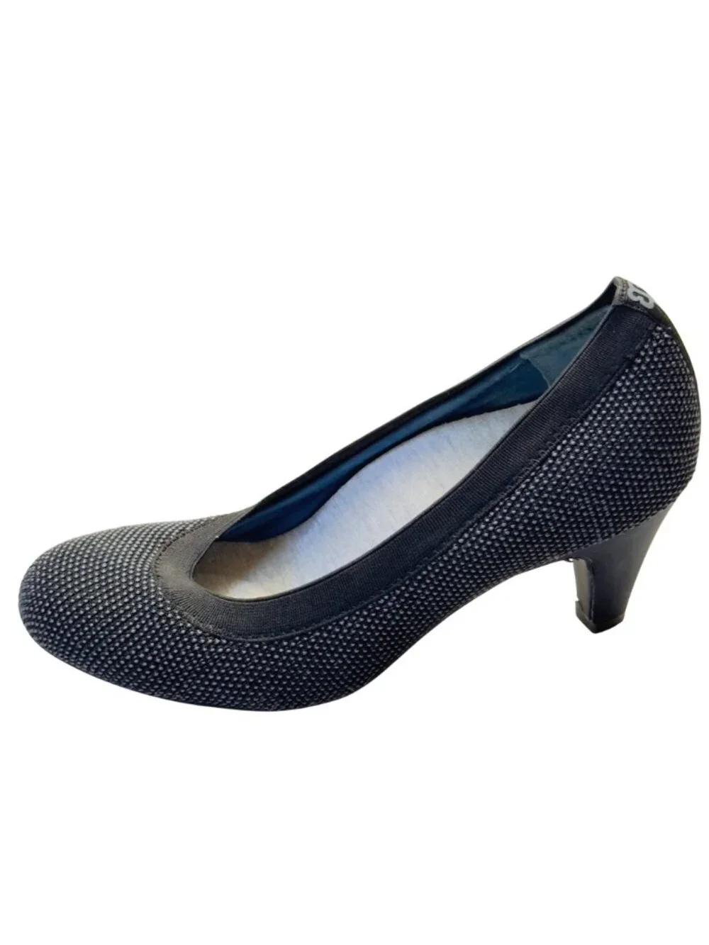 BETABRAND Women’s Shoes Late To The Gate Gray Pumps Gel Insole Heels Size 7M